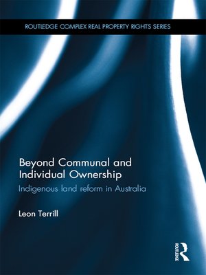 cover image of Beyond Communal and Individual Ownership